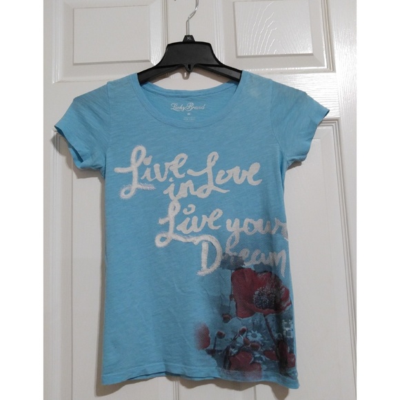 Lucky Brand Tops - Lucky Brand Graphic Tee